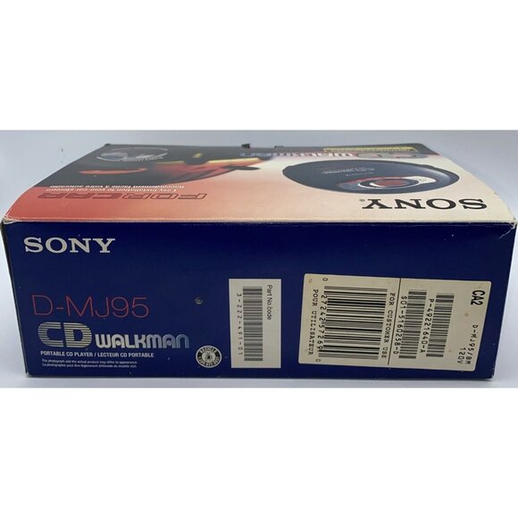 Sony D-MJ95 Portable Car CD Player Walkman G-Protection with Original Box - Picture 16 of 16